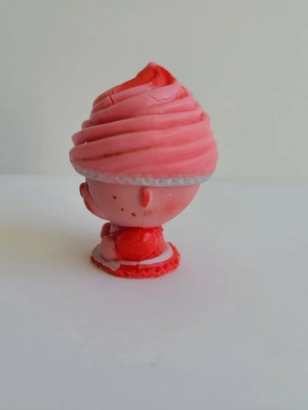 FWB Miniature Toy Cupcake Bear Pink 1.5
